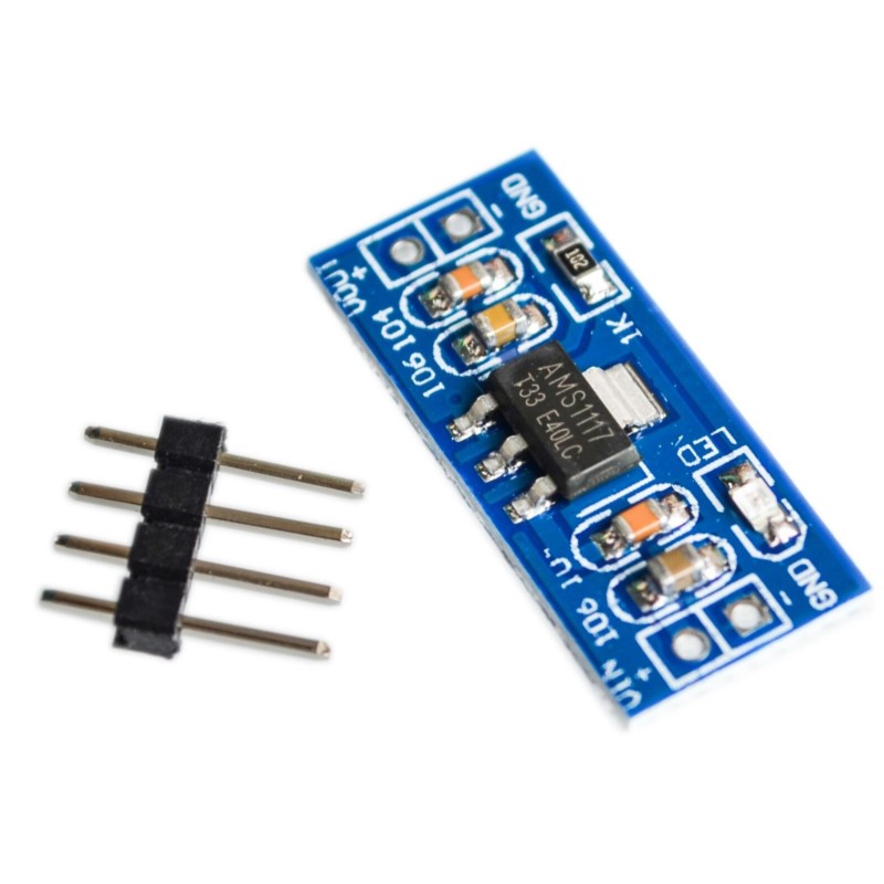 Ams1117 Module - 10個入り/1ロット AMS1117 3.3V電源モジュール