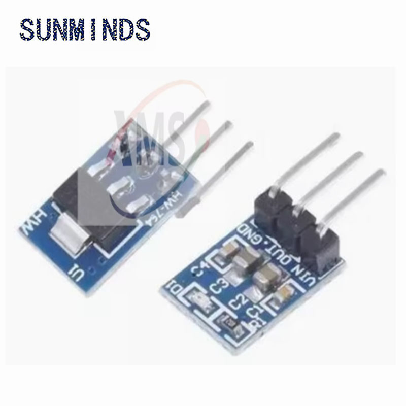 Ams1117 Module - 電源降圧モジュール,自動ブーストボード,始動制限電圧,5v〜3.3v,DC-DC,800ma,1〜10個,ams1117