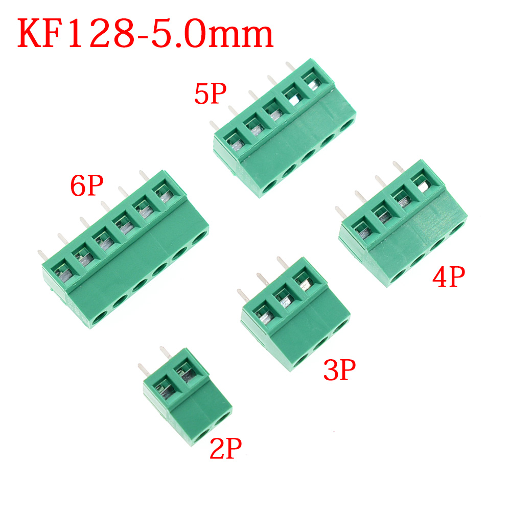Screw Terminal Block - 10/50 個 KF128-5.0mm KF128 5.0 PCB