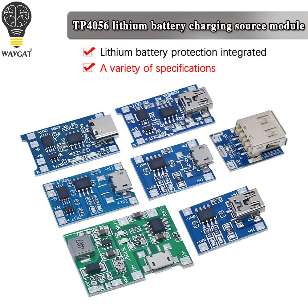 Tp4056 Module - 5 個マイクロ USB 5V 1A 18650