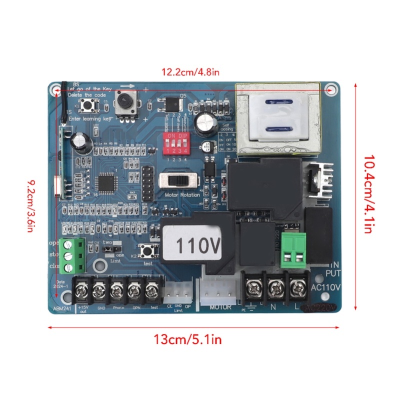 Proto Board - リモコン式スライドドア開閉機マザーボード、汎用電動ドアコントローラー、ドア回路基板
