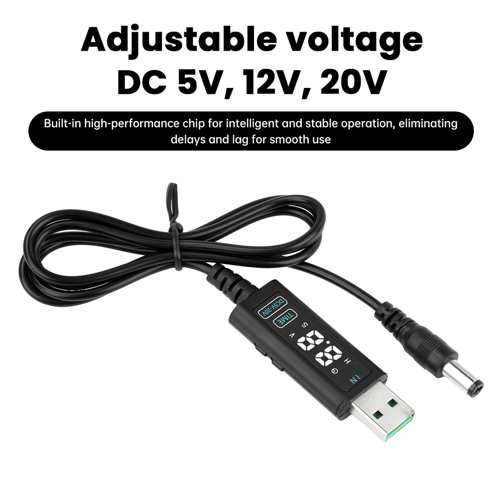 Boost Converter - ルーターブーストコンバーターDC 5V 12V 20V昇圧電源USB Type-C PD急速充電トリガー5.5*2.5mmポート電源ケーブルブースター
