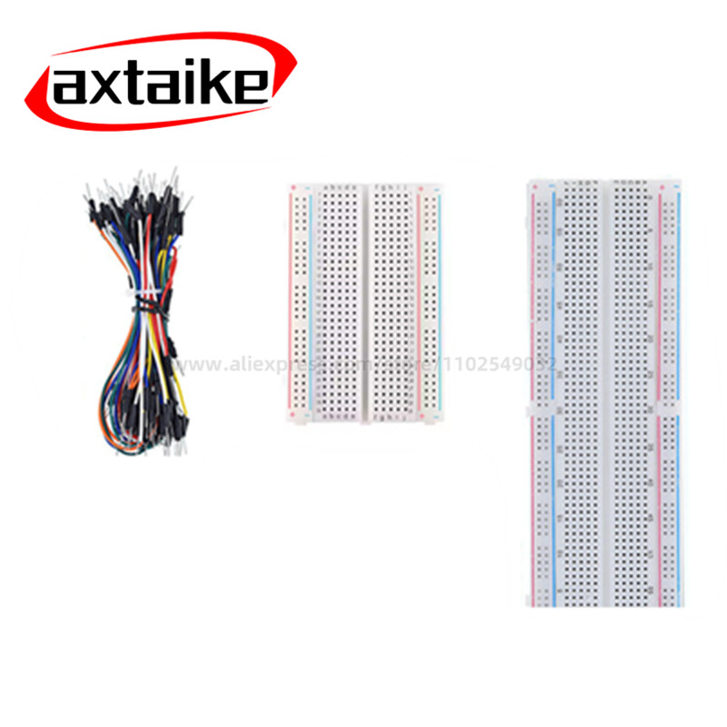Breadboard 400 Point - 400/830 ブレッドボード バステスト回路基板 Arduino用 タイポイントはんだ付け不要 PCB