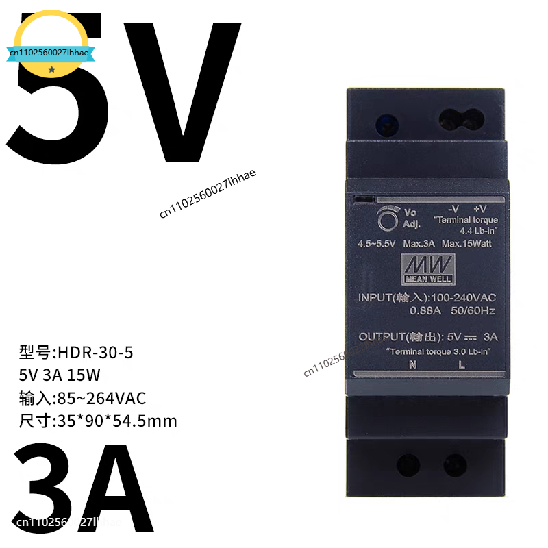 Dc Dc Converter - 大特価、新品正規品Mean Well HDR-30-24 DINレールAC-DC電源、産業用DC-DCコンバーター