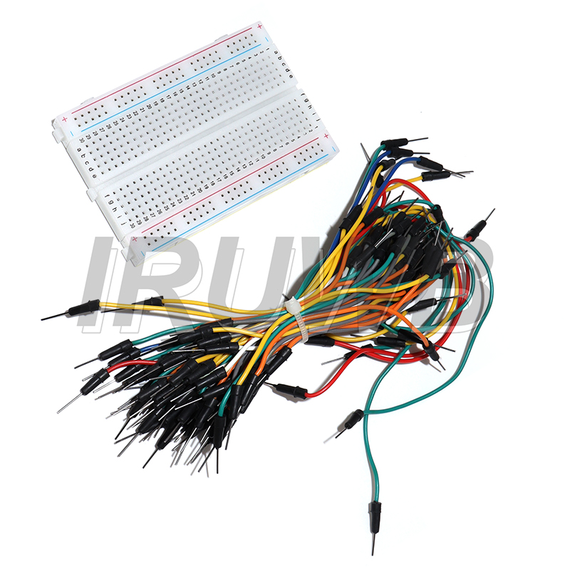 MB-102 ブレッドボード 400 830 ポイントはんだ - Breadboard 400 Point のレビューと価格