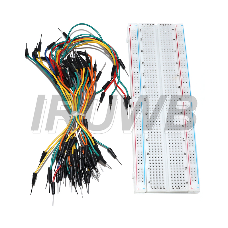 MB-102 ブレッドボード 400 830 ポイントはんだ - Breadboard 400 Point のレビューと価格