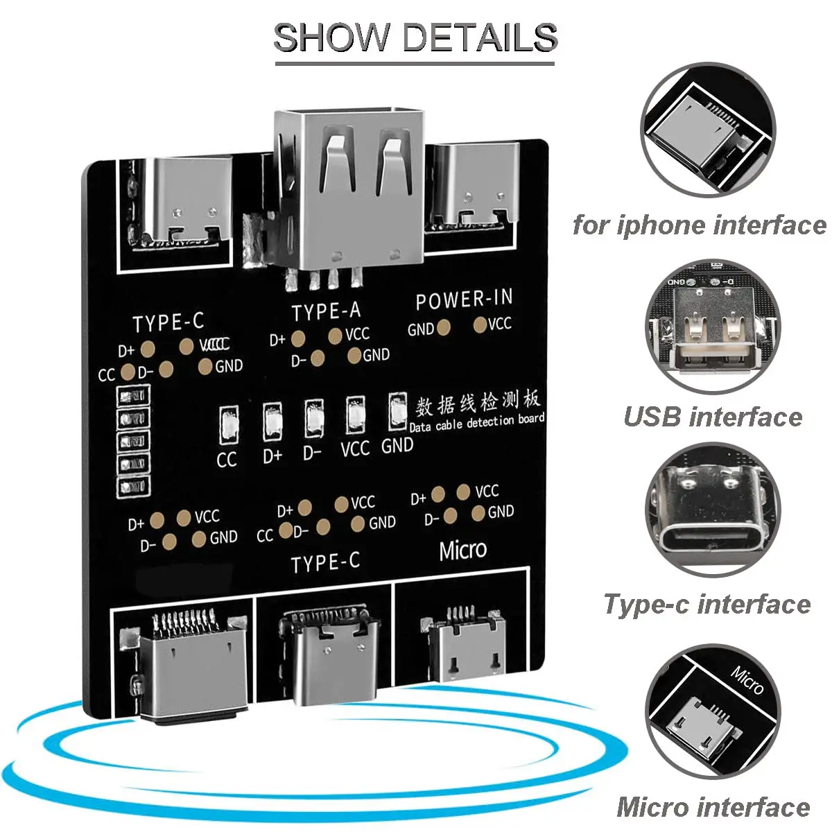 DT3データケーブル検出ボード Type-C Micro U - Micro Usb Cable のレビューと価格
