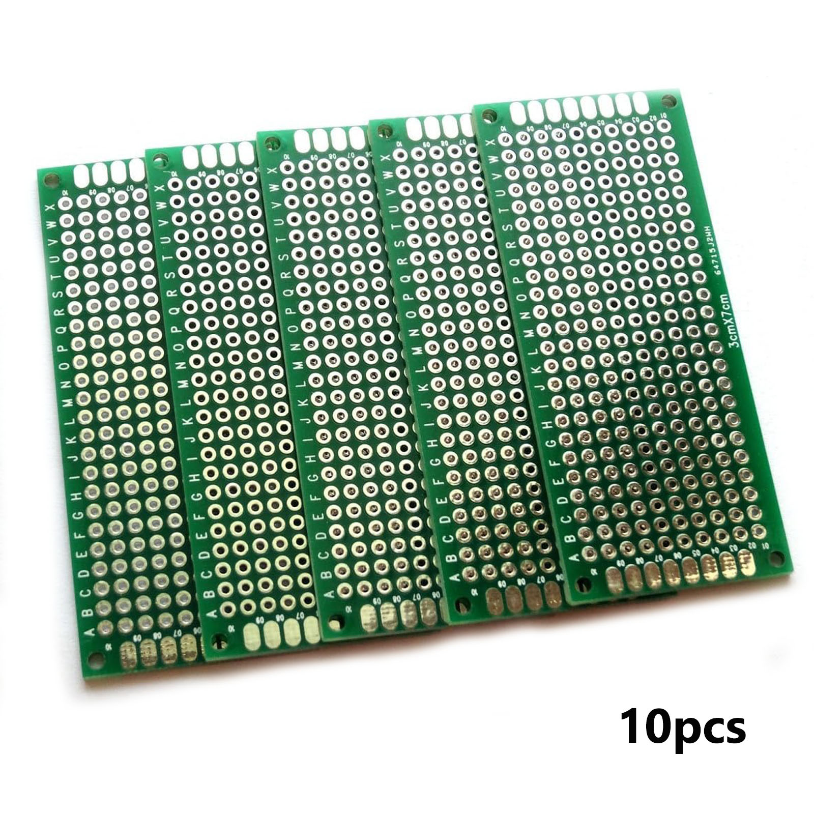 10 個両面 PCB 2X8 3X7 4X6 5X7 プロト - Pcb Prototyping Board のレビューと価格