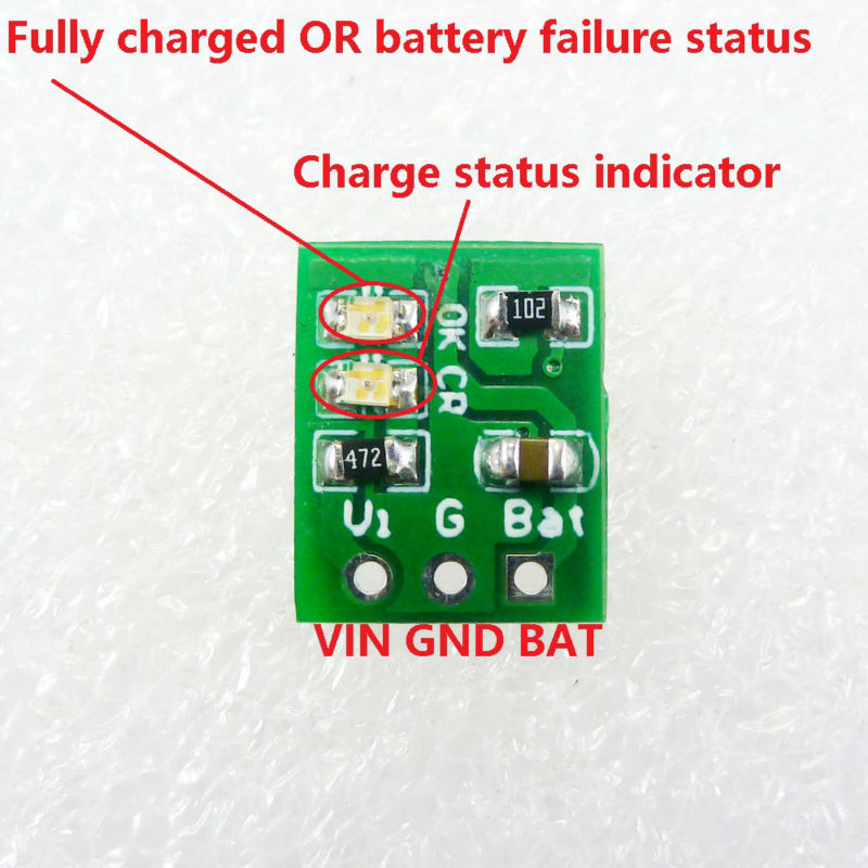 DD08CRMB ME4056 1A リチウムイオンバッテリ - Li Ion Charger Module のレビューと価格