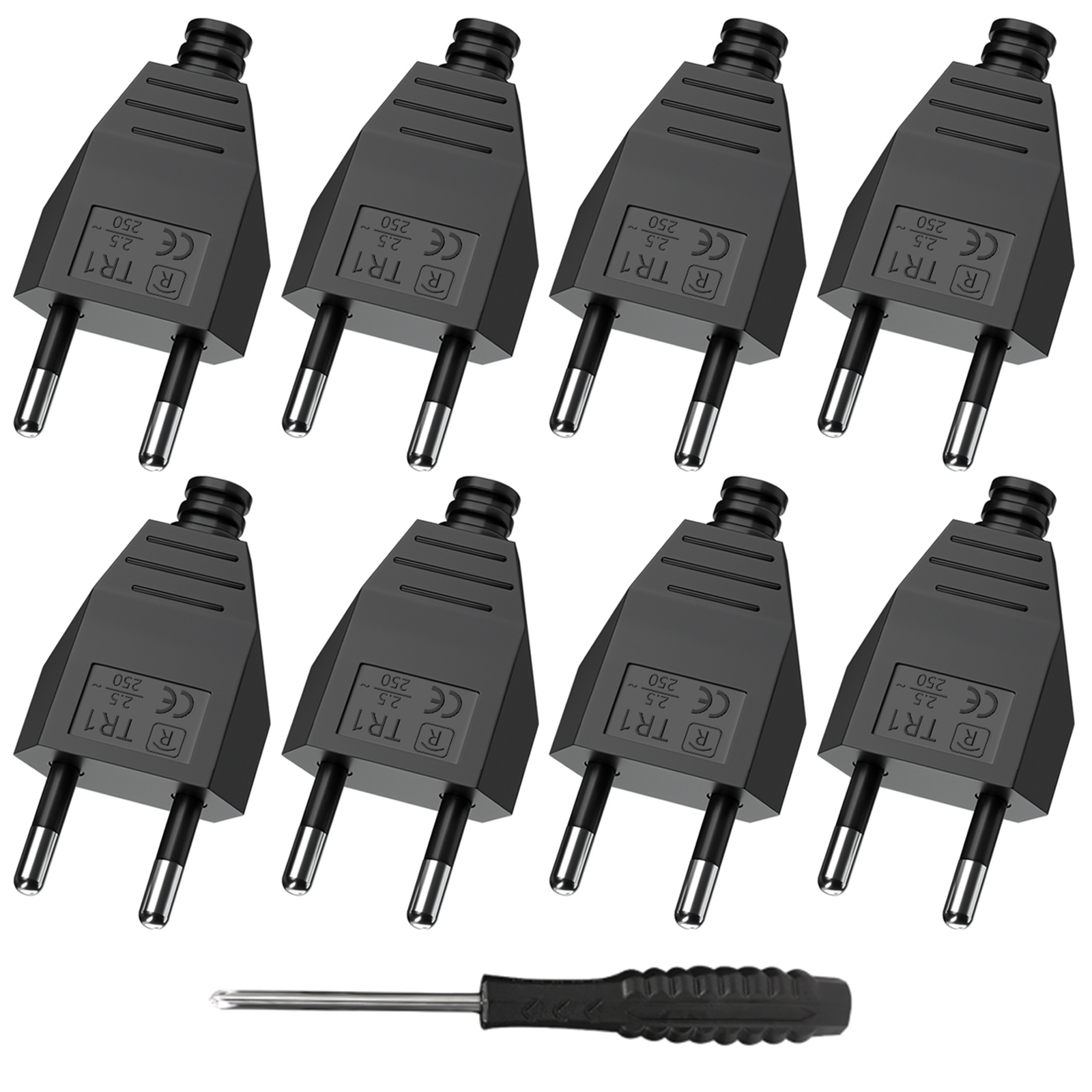 4/6/8 個 EU プラグアダプターオスメスアセンブリレセ - Ipex Connector のレビューと価格