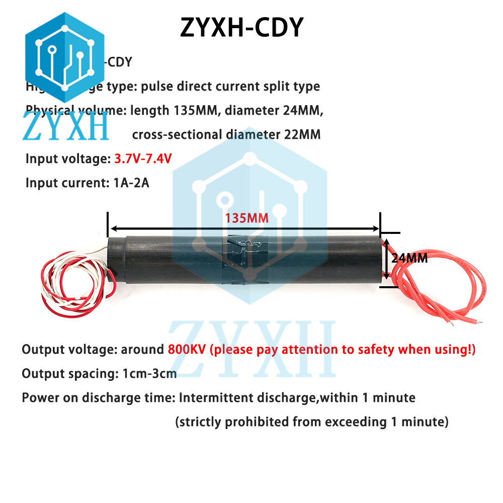 電圧変換器,変圧器,高電圧発電機,3.7v-7.4v,6v- - Boost Converter のレビューと価格