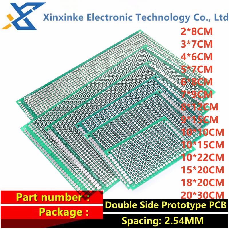 5 個 2.54 ミリメートル 7*9 センチメートル 3  - Pcb Prototyping Board のレビューと価格