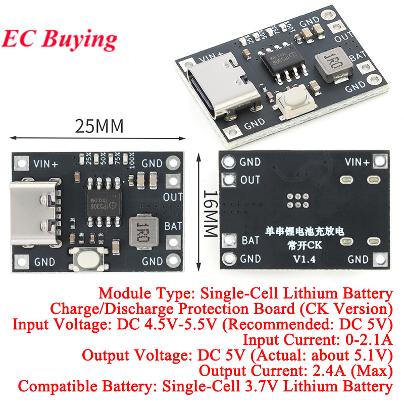20 個/1 個 MH-CD42 DC 5V 2A モバイル - Li Ion Charger Module のレビューと価格