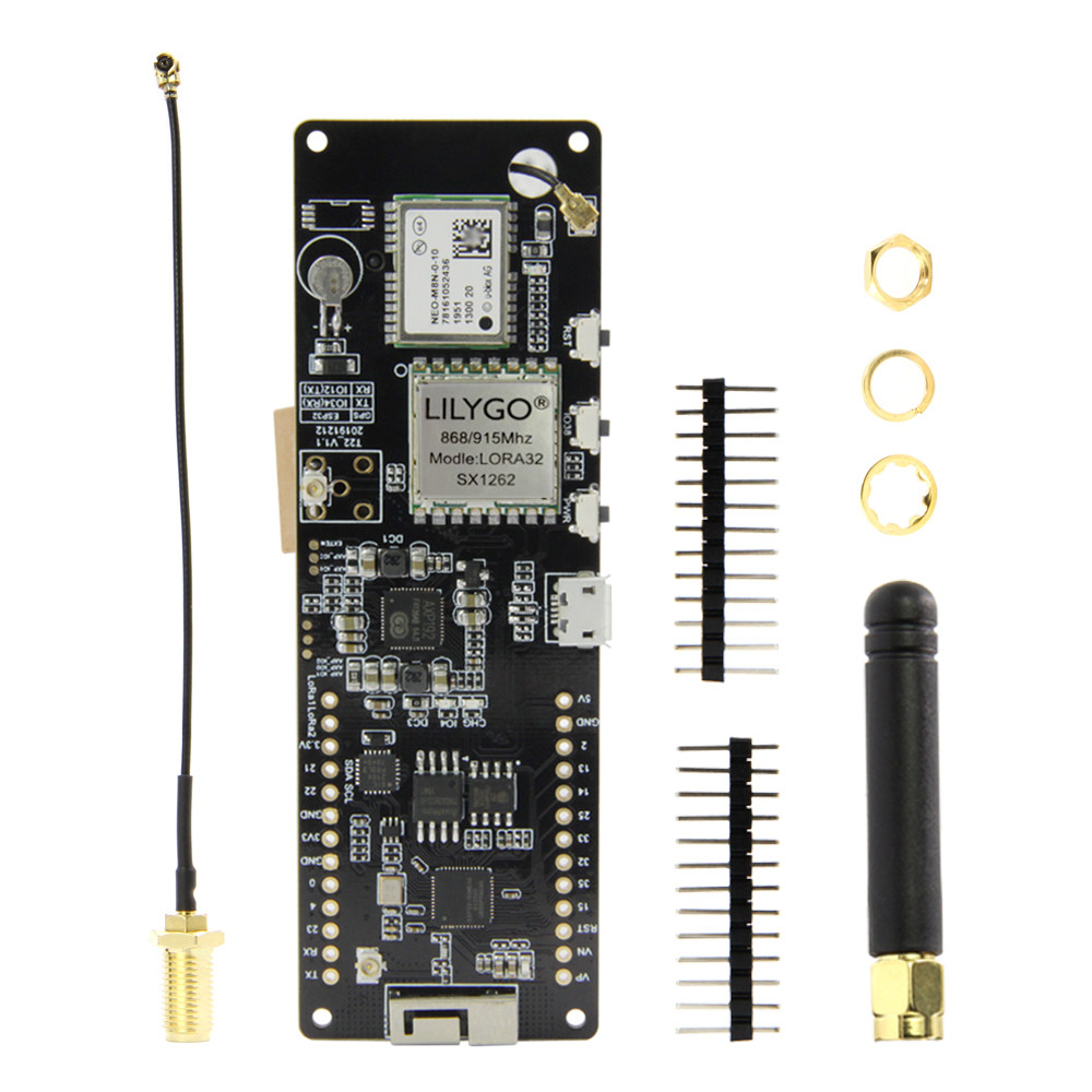 LILYGO T-BEAM V1.2 ESP32 LoRa  - Esp32 Battery Holder Lipo のレビューと価格