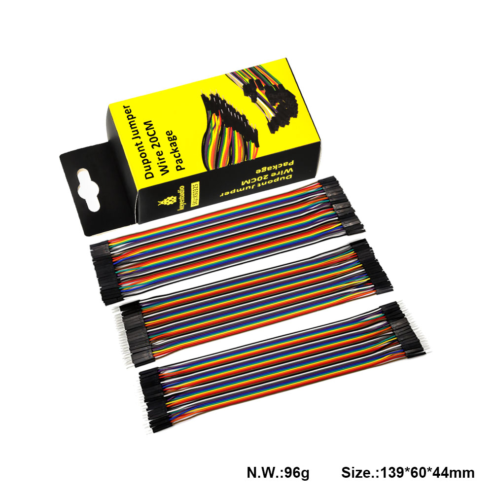 Keyestudio-dupontラインジャンパーワイヤー、 - Breadboard 400 Point のレビューと価格