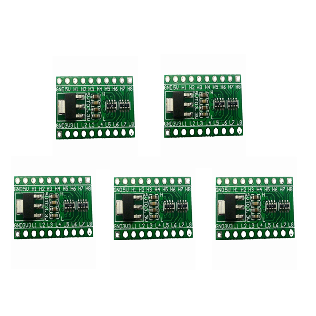 5個入り 8チャンネル IIC/I2C ロジックレベル変換器 - Ams1117 Module のレビューと価格