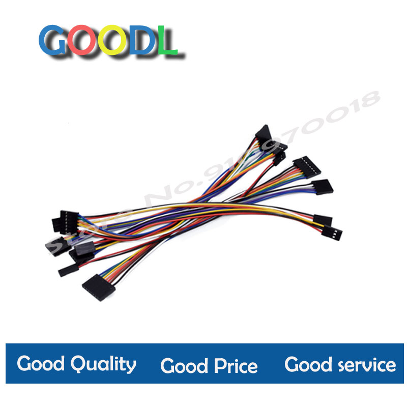 5 個 2.54 ミリメートル 2.54 デュポンワイヤーメ - Jumper Wire Kit のレビューと価格