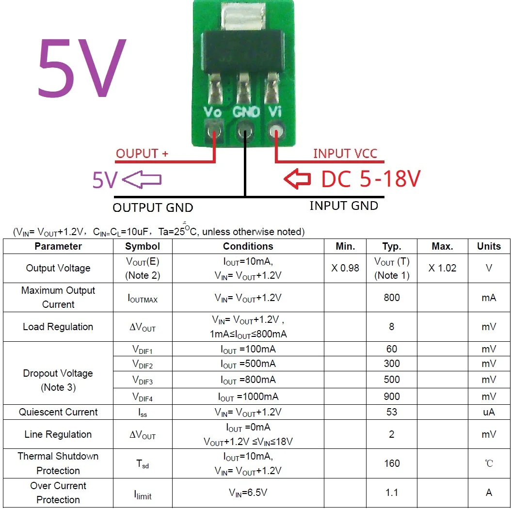 10個入り 2.5～18Vから1.2V、1.8V、2.5V、 - Esp32 Step Down Buck のレビューと価格