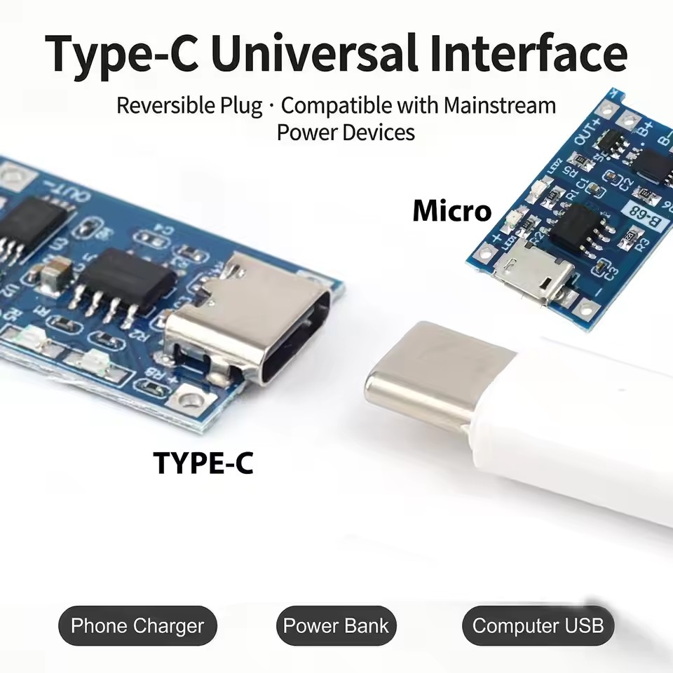 1-20個入り Type-C/Micro/Mini USB  - Tp4056 Module のレビューと価格