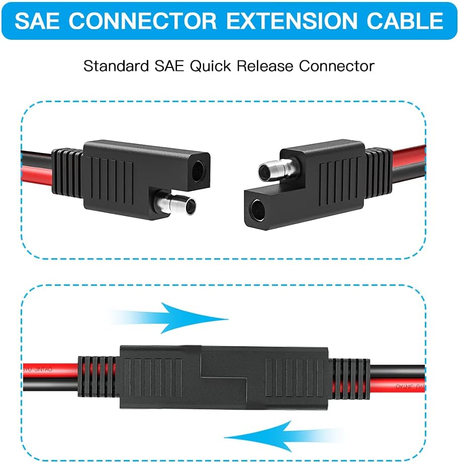 SAE コネクタ延長ケーブル SAE クイック コネクタ デ - Ipex Connector のレビューと価格