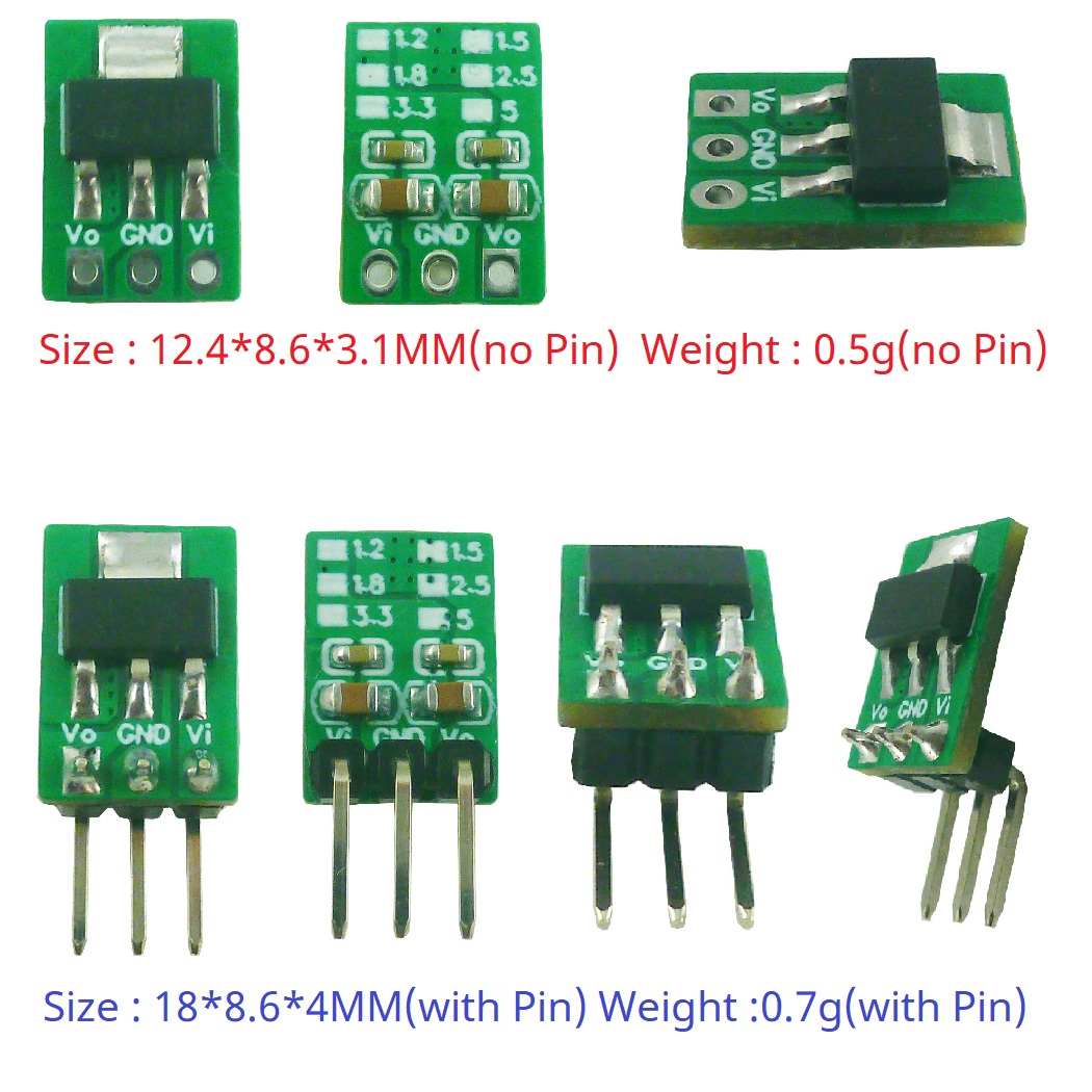 Tiny Out 1A 1.2V 1.8V 2.5V 3.3 - Esp32 Step Down Buck のレビューと価格
