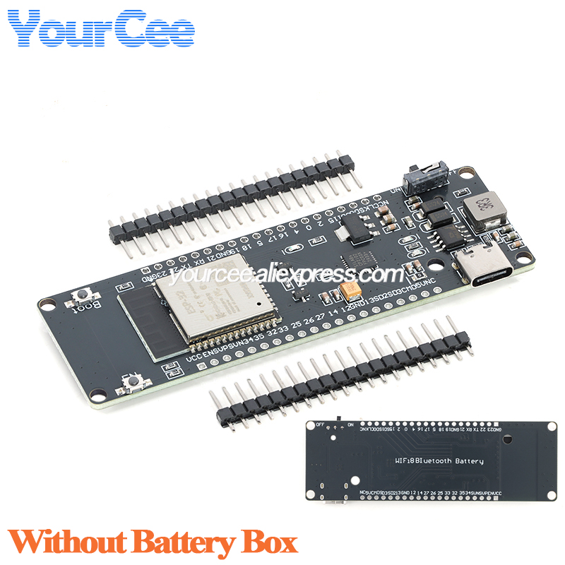 ESP32 開発ボード WiFi Ble Bluetooth - Esp32 Battery Holder Lipo のレビューと価格