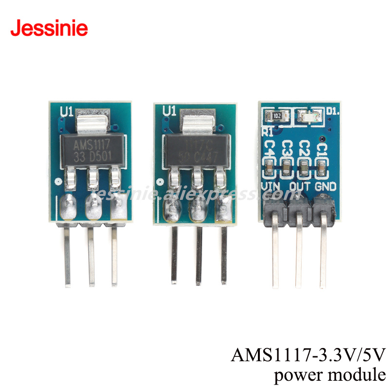 10 個/1 個 AMS1117 3.3V 5V 電源モジュ - Ams1117 Module のレビューと価格