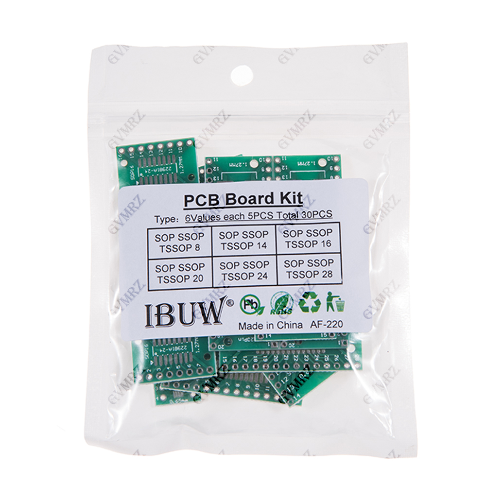 30 個 6 値 SOP SSOP TSSOP PCB アダ - Pcb Prototyping Board のレビューと価格