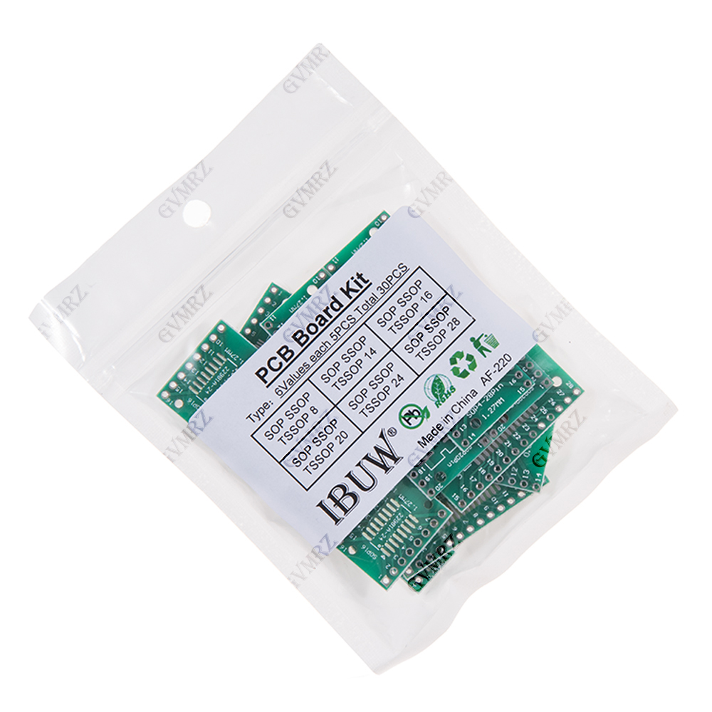 30 個 6 値 SOP SSOP TSSOP PCB アダ - Pcb Prototyping Board のレビューと価格