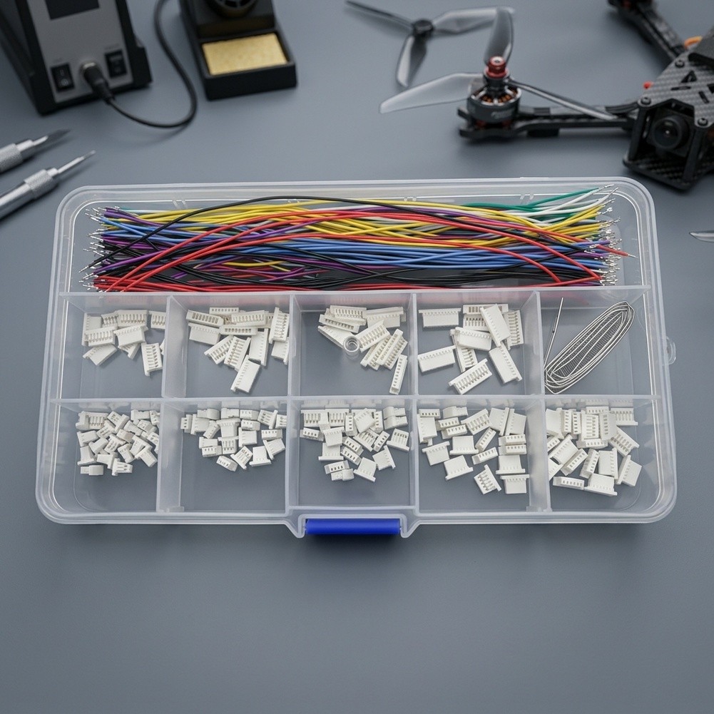 SH 1.0mmコネクターアソートキット。2ピン～10ピンの - Jumper Wire Kit のレビューと価格