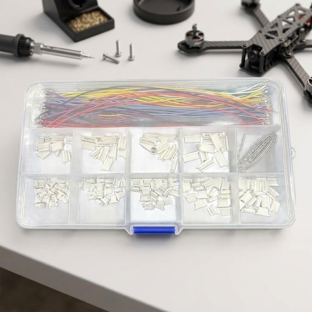 SH 1.0mmコネクターアソートキット。2ピン～10ピンの - Jumper Wire Kit のレビューと価格