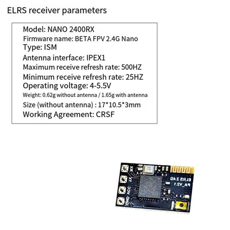 CYGJ-10PCS ELRS 2.4Ghz レシーバー N - Antenna 2.4Ghz のレビューと価格
