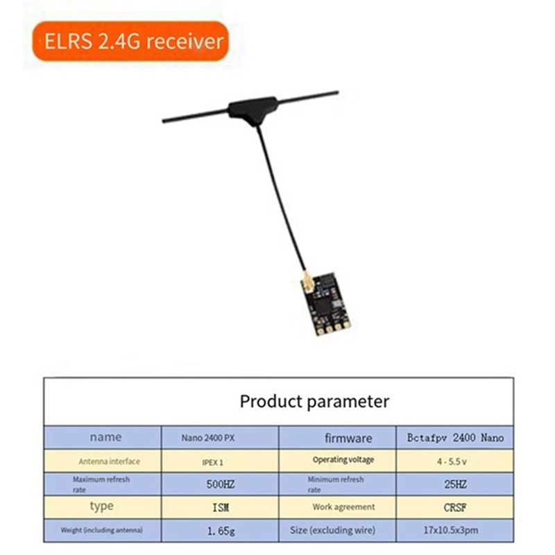CYGJ-10PCS ELRS 2.4Ghz レシーバー N - Antenna 2.4Ghz のレビューと価格