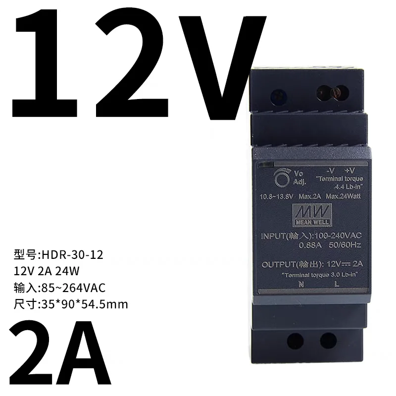 大特価、新品正規品Mean Well HDR-30-24 D - Dc Dc Converter のレビューと価格