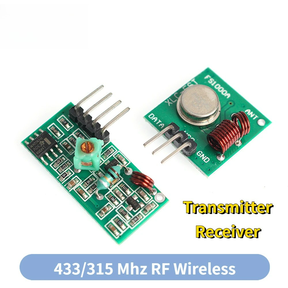315MHz 超再生モジュール 433Mhz RF ワイヤレ - Breadboard 400 Point のレビューと価格